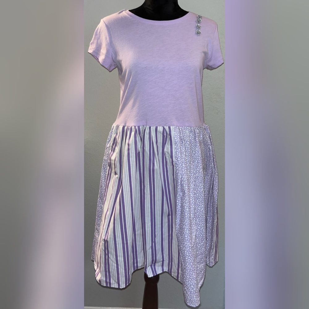 Custom made juniors purple dress